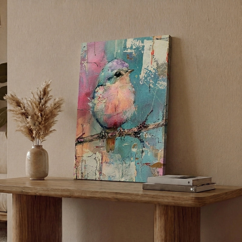 Whimiscal Bird II Canvas Wall Art