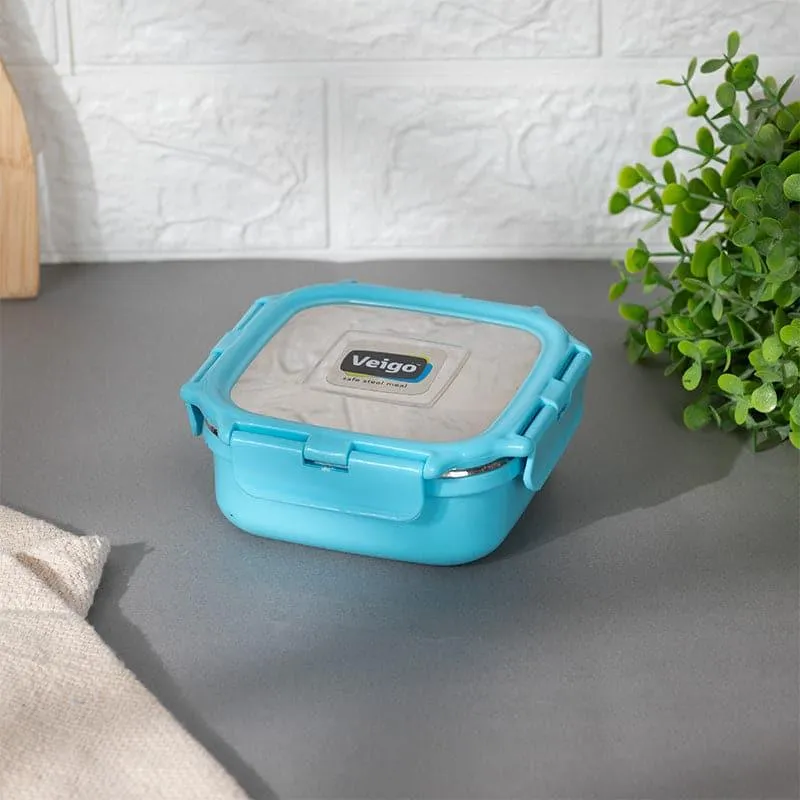 Vault Microwave Safe Lunch Box (Aqua) - 300 mL media 1
