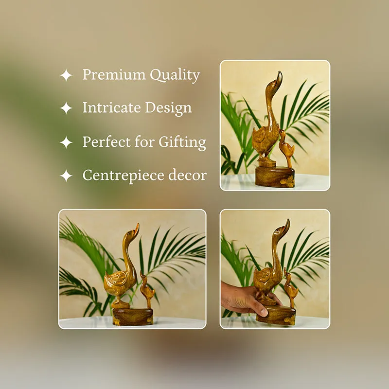 Timber Mallard Wood Showpiece media 4