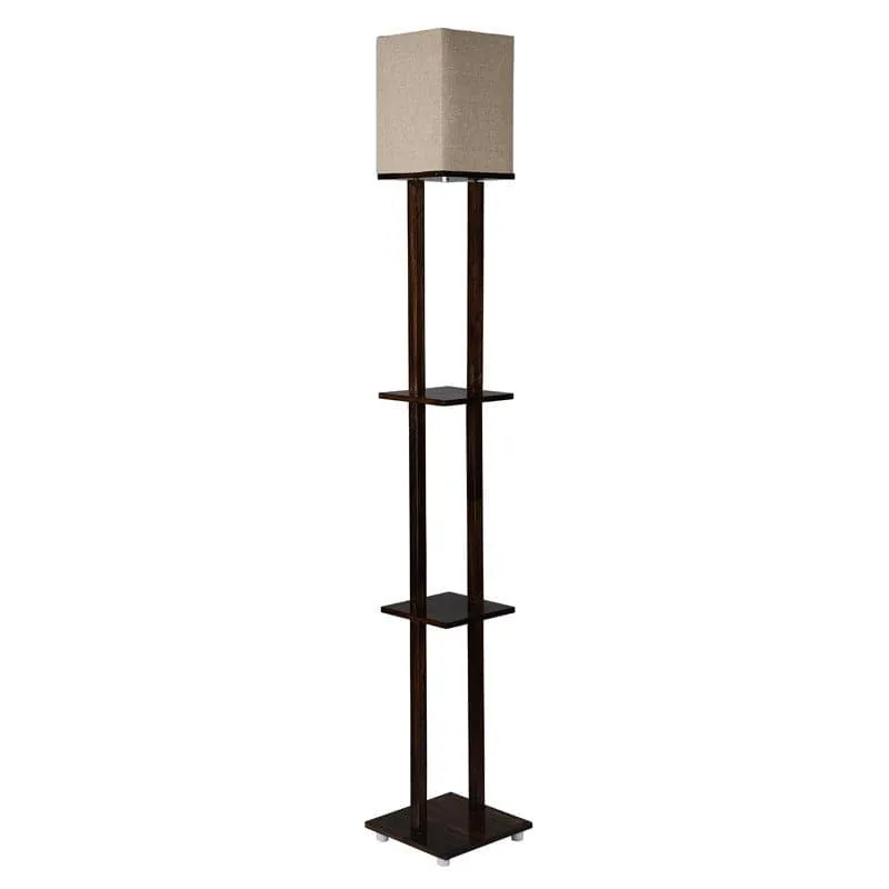 Mystie Gleam Floor Lamp With Shelf media 4