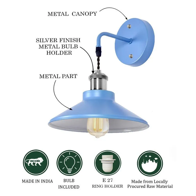 AuraLuxe Versatile Wall Light - Blue media 6