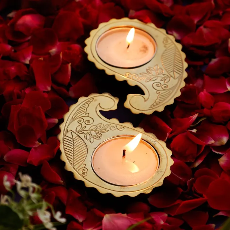 AuraSpot Tea Light Candle Holder - Set of Two media 3
