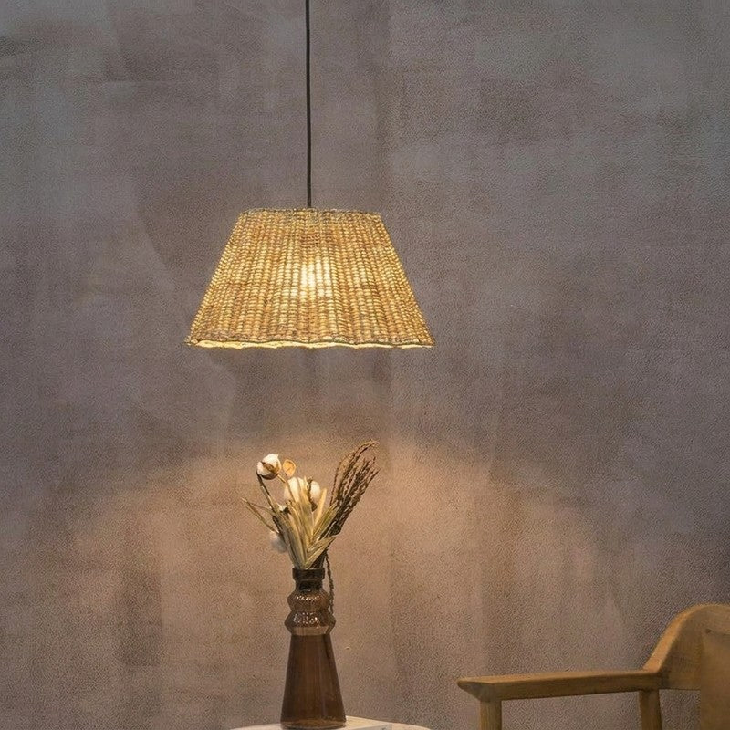 Orange Tree Punke Conical Cane Ceiling Lamp