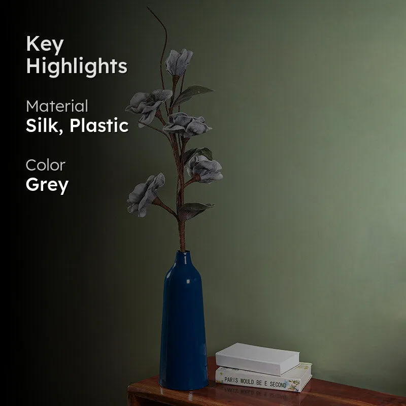 Moonkissed Magnolia Artificial Flower Without Vase - Lilac media 2