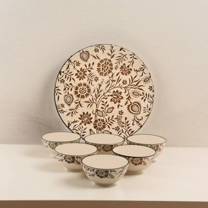 Autumn Desire Dinner Set - 7 Piece Set media 1