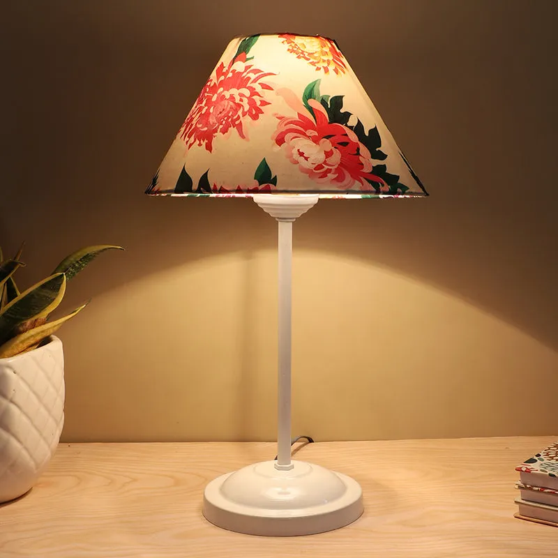 Miyabi Plane Printed Metal Table Lamp - Multicolor media 1