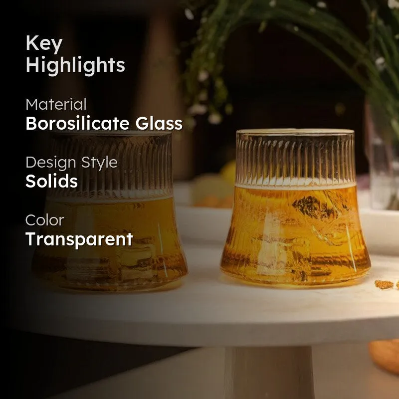 Crystal Clarity Whiskey Glass(180 mL) - Set Of Two media 2