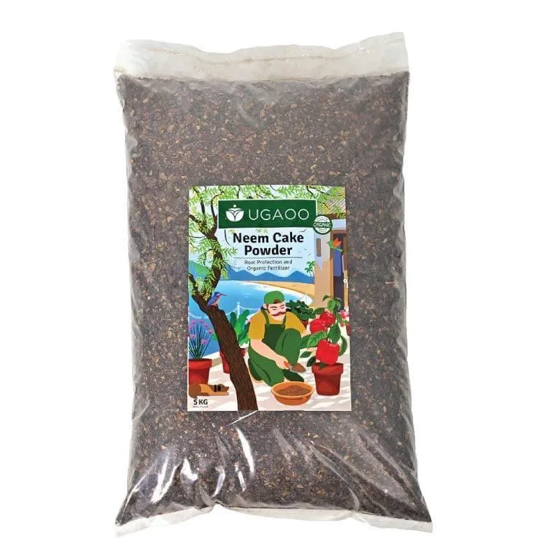 Ugaoo Organic Fertilizer & Pest Repellent Neem Cake Powder - (1kg/5kg/10kg) media 3