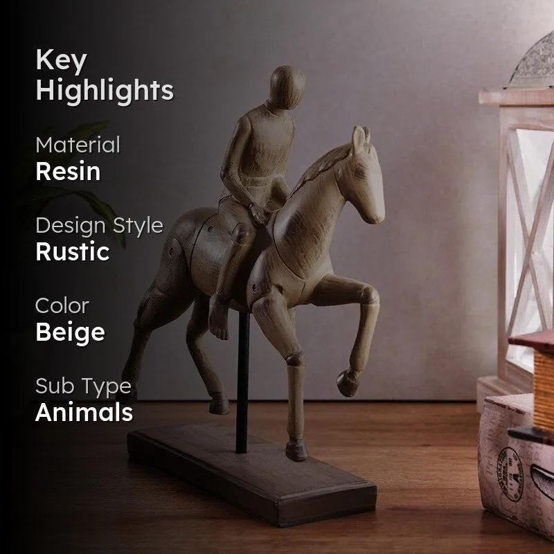 Knight Of Dunes Resin Showpiece media 2