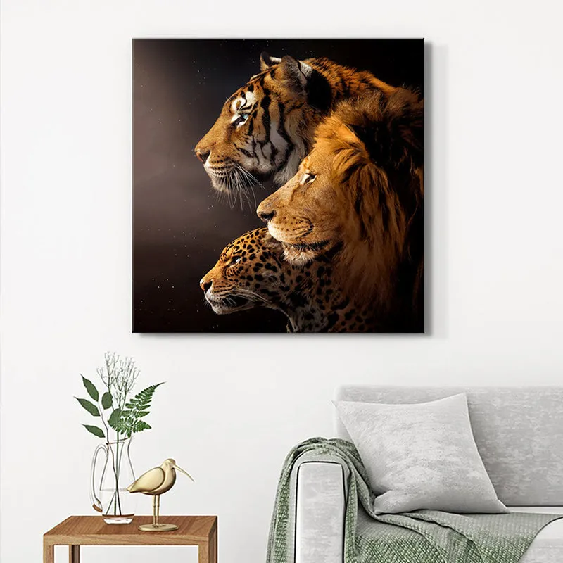 Big Cats Wall Painting media 1