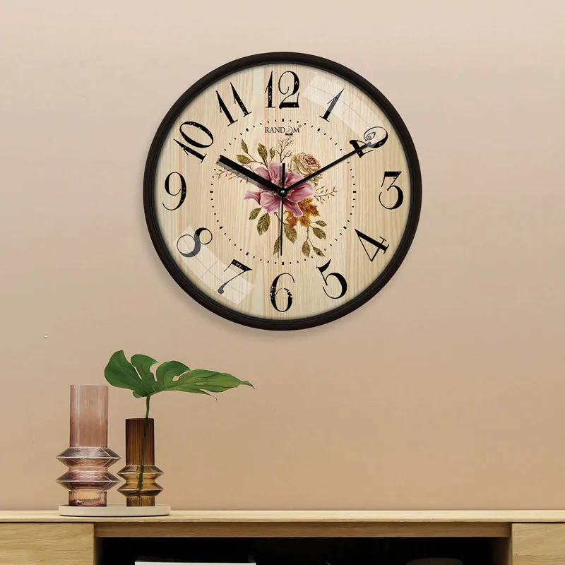 Gean Floral Wall Clock media 1