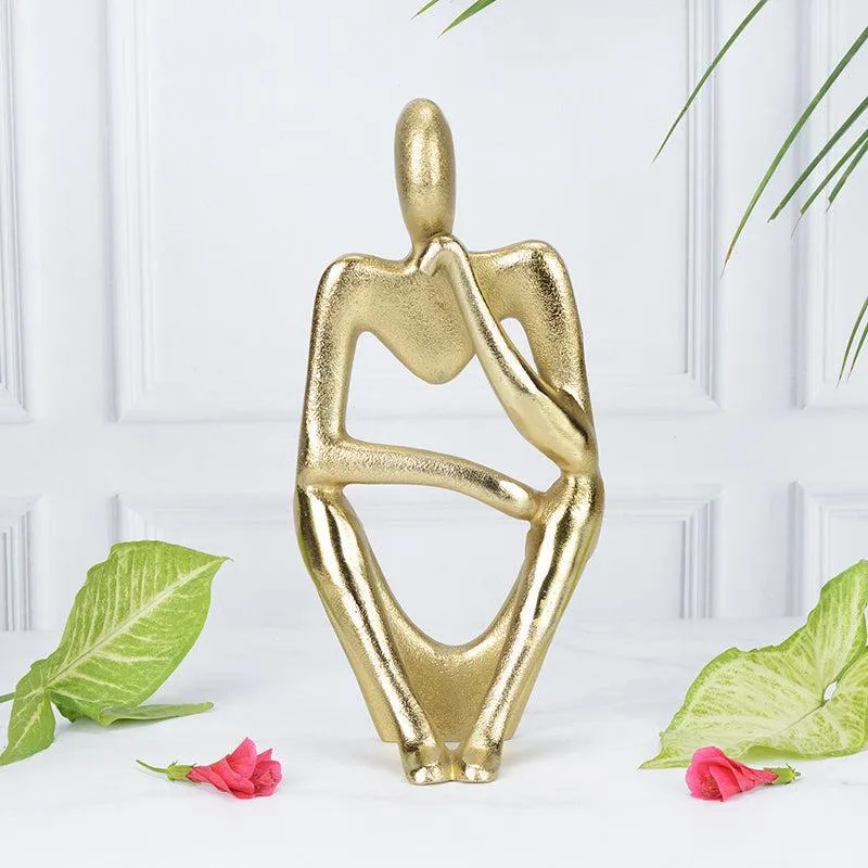 Muted Soul Aluminium Showpiece - Gold media 1