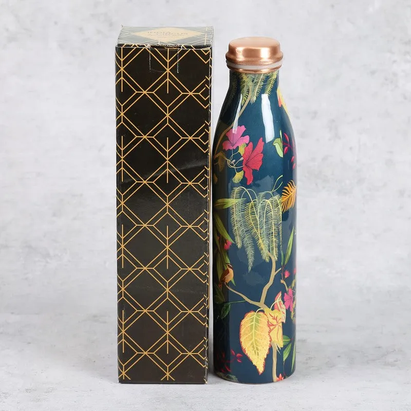 Fronds & Florets Copper Bottle - 950 mL media 4