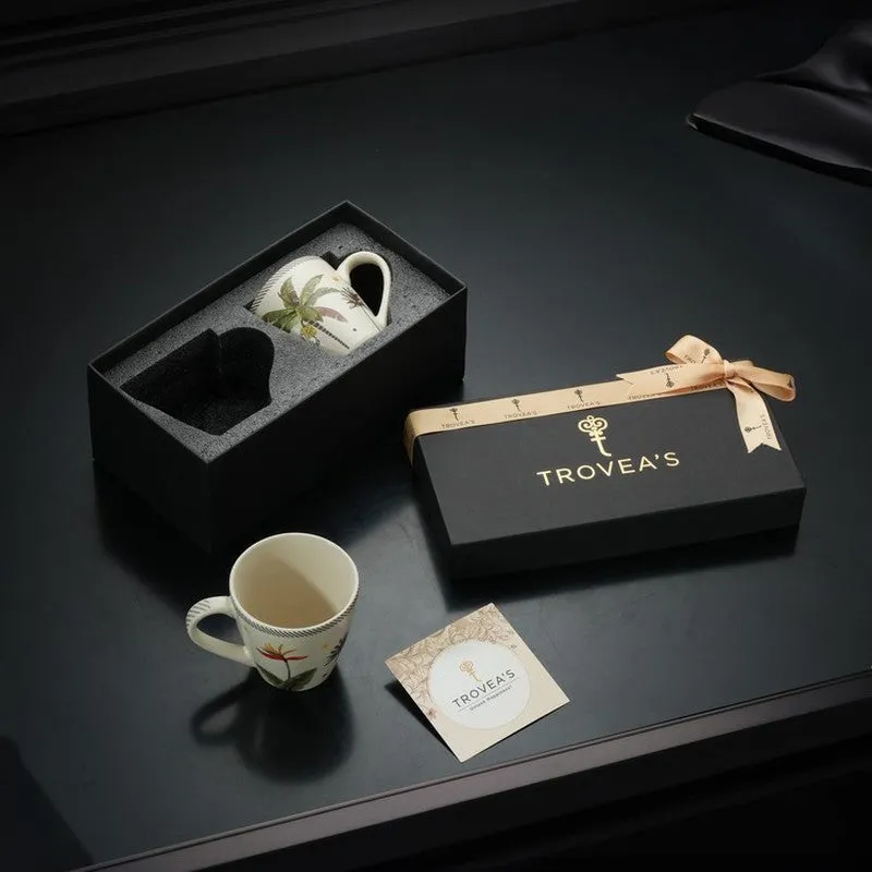 Druvia Porcelain Tea Cup (300 mL Each) - Set Of Two media 3