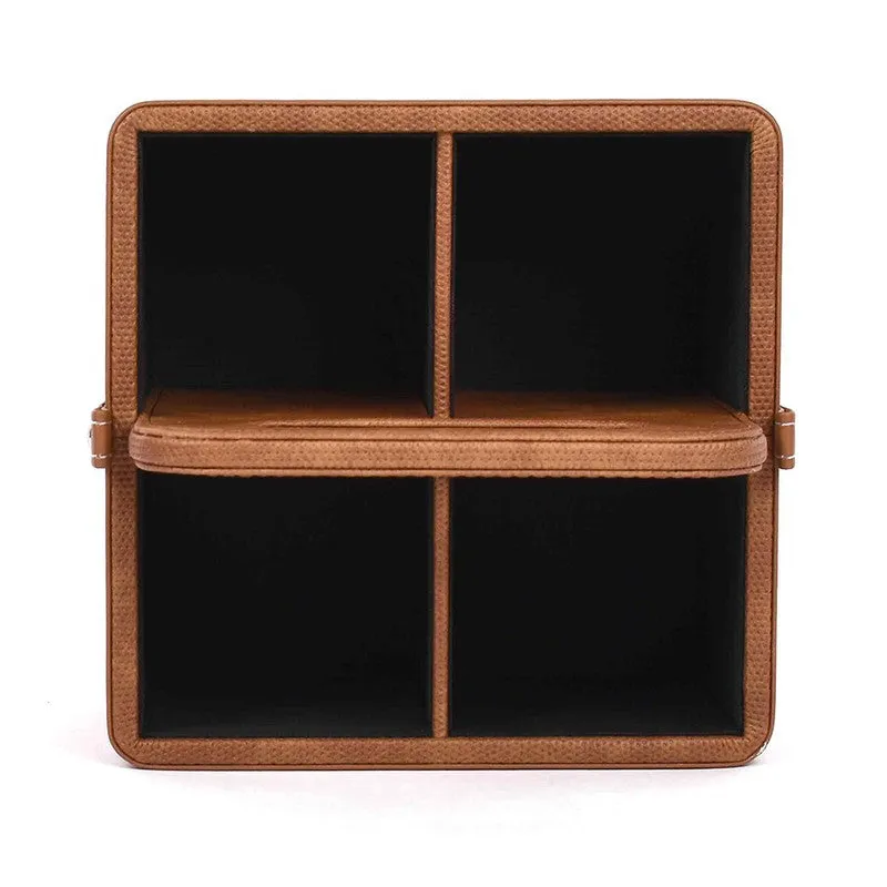 Ember Dote Leatherette Multi-Utility Organiser - Brown media 5