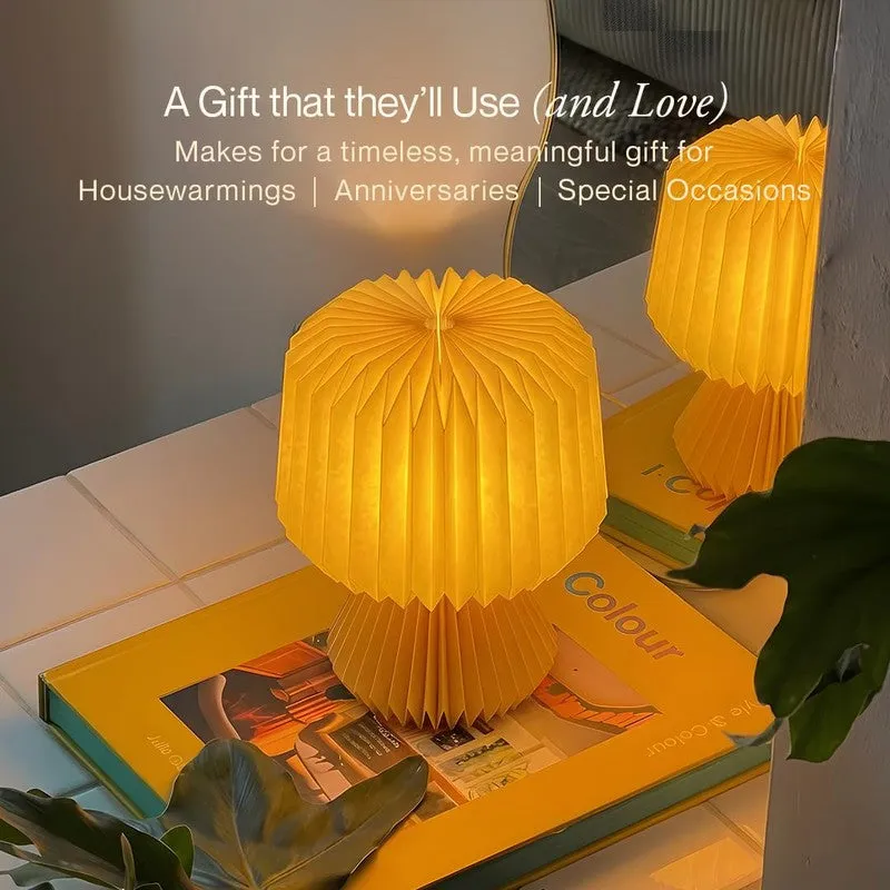 Fig Living Ori Deepotsav Origami Lamp (Yellow) media 7