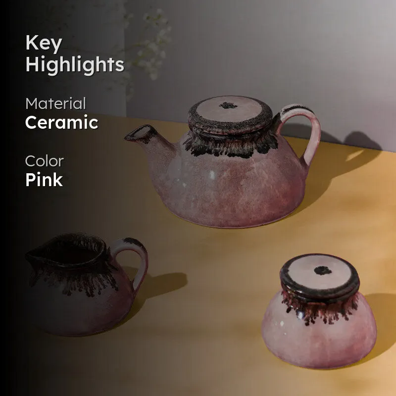 Oshin Handmade Tea Set - Fifteen Piece Set media 2