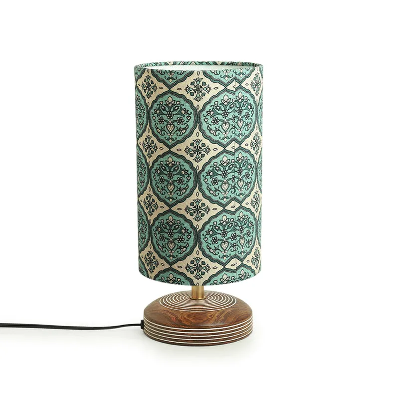 Kairi Handcrafted Mango Wood Table Lamp media 4