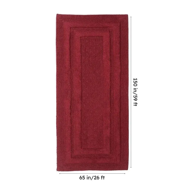 PureStep Cotton Runner Rug - Red media 10