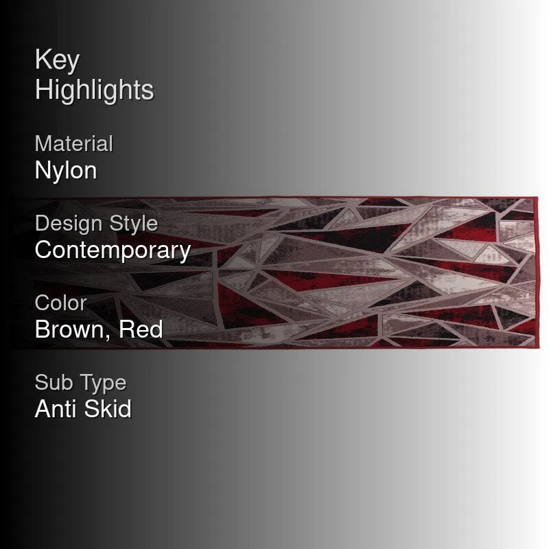 Trigon II Nylon Runner Rug media 2
