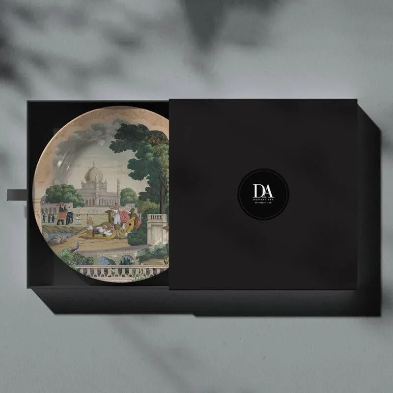 Traditional Indian Landscape Wall Plate media 4