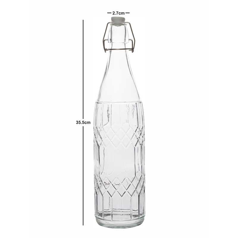 Crystie Glass Water Bottle - Set of Two media 5