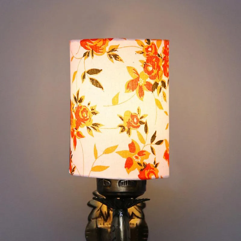 Ziada Stiva Ibis Flora Cylindrical Fabric & Metal Wall Lamp media 4
