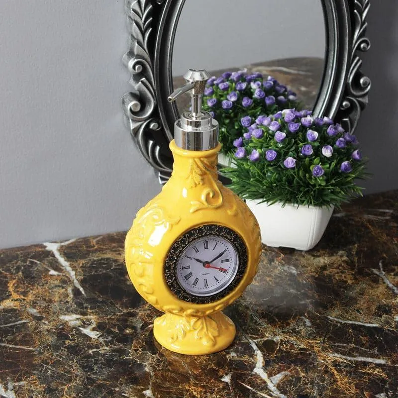 Antique Timer Soap Dispenser - Yellow media 3