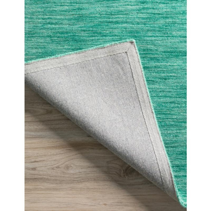 Aylin Hand Woven Wool Rug - Cobalt Green media 7