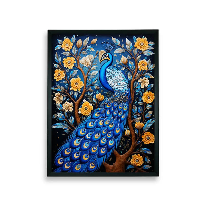 Peacock Magica Canvas Wall Art media 8