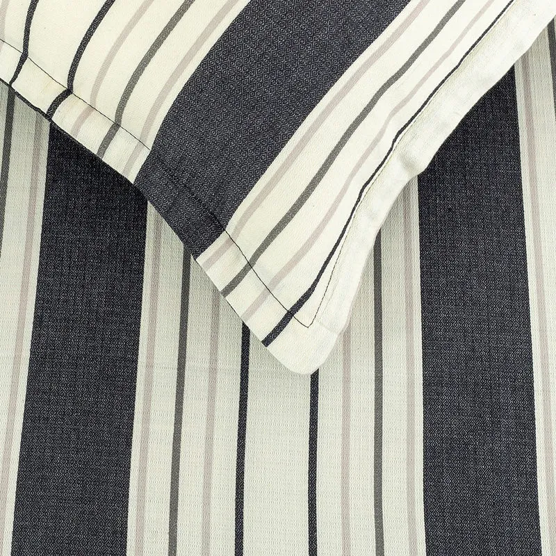 Swayam Marianne Striped Cotton Bedsheet - 180 TC media 6