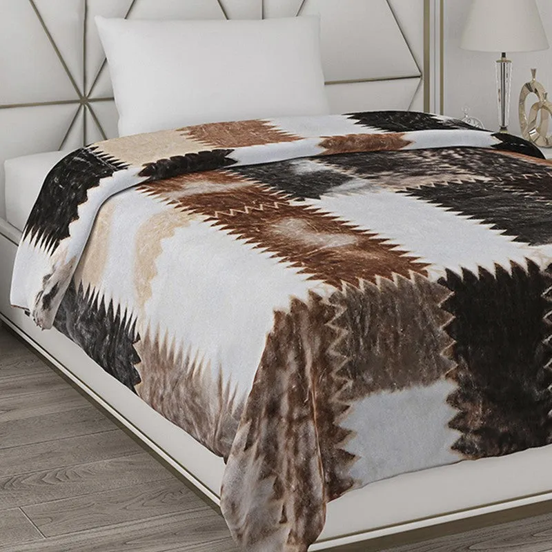 Monte Carlo Brown Mirage Blanket - 550 GSM media 4