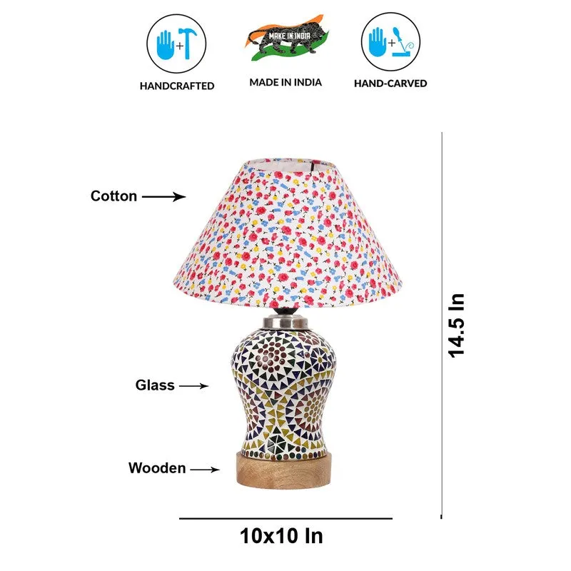 Aurenique Fleura Arbor Wooden Table Lamp - Multicolor media 9