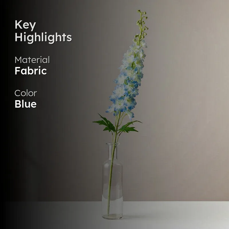 Artificial Bougainvillea Flowers Stem - Blue media 2