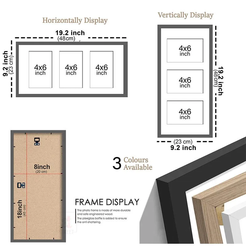 Cherish Collage Photo Frame - Beige media 5