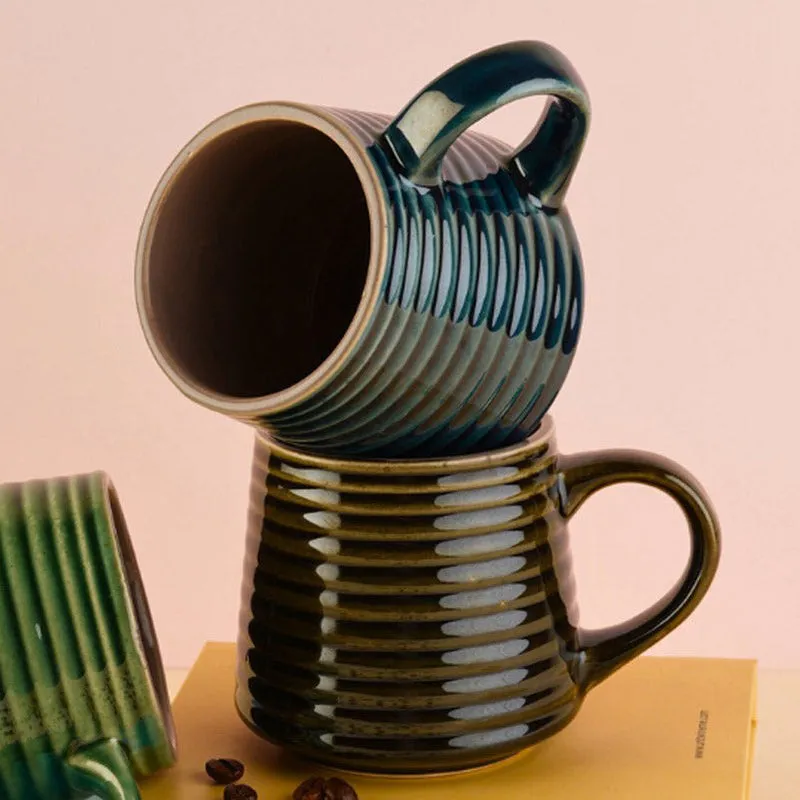 Miska Ceramic Coffee Mug (230 mL Each) - Set of Three media 1