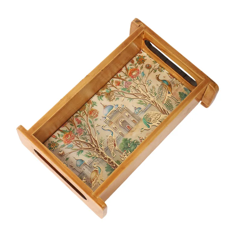 Royal Eden Wooden Serving Tray media 4