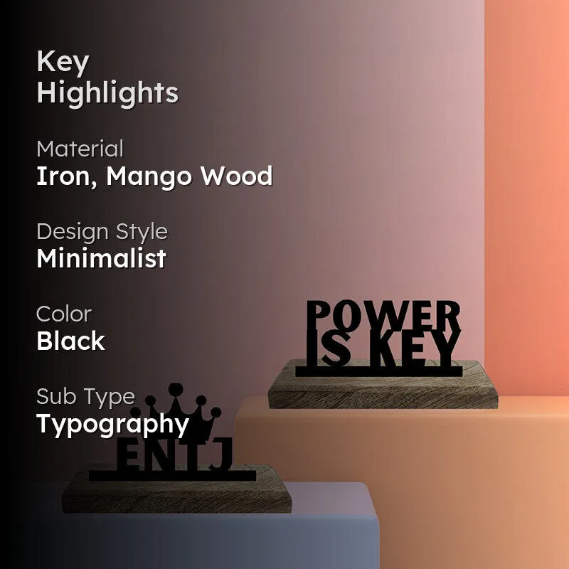 Power-hungry ENTJ Showpiece - Set Of Two media 2
