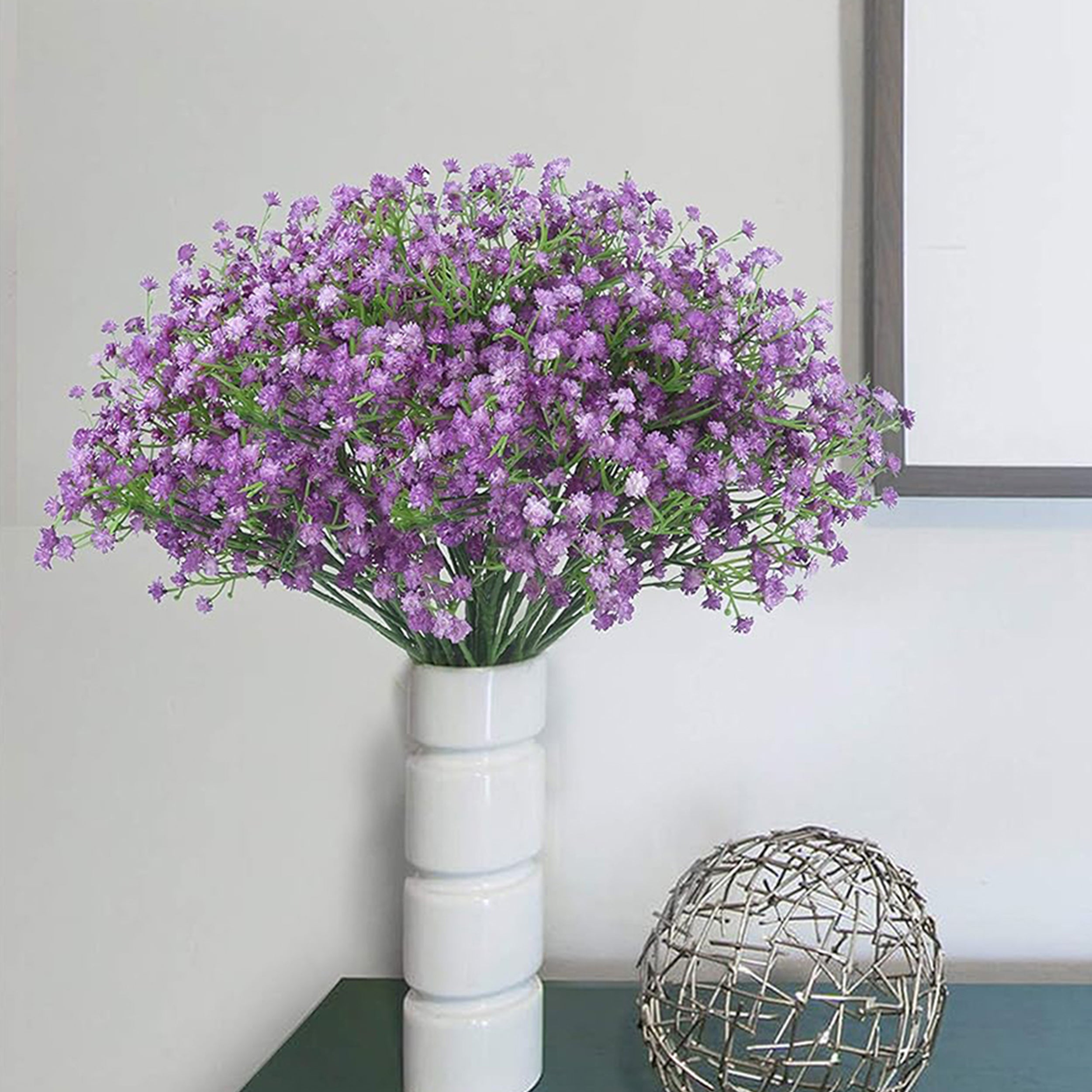 Gypsophila Artificial Flower - Set Of Two media 8