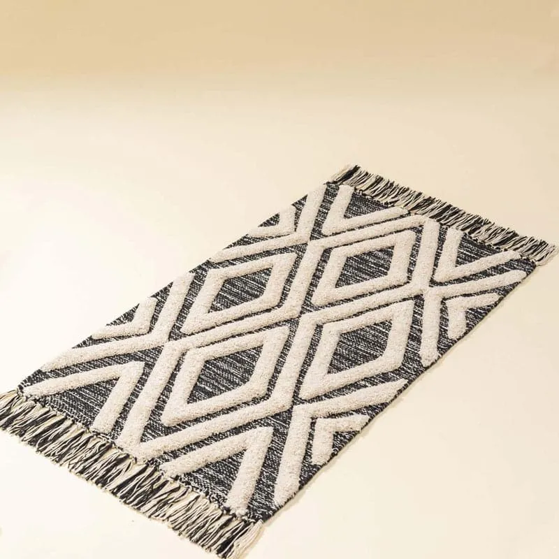 Crosser Cotton Antiskid Tufted Cotton Rug media 4