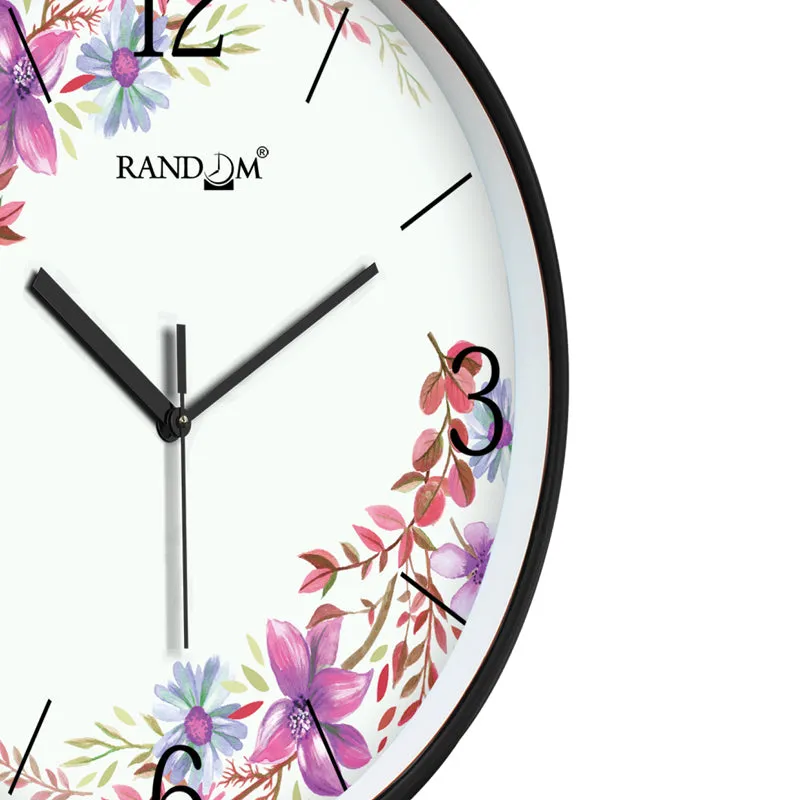 Reid Floral Wall Clock media 4