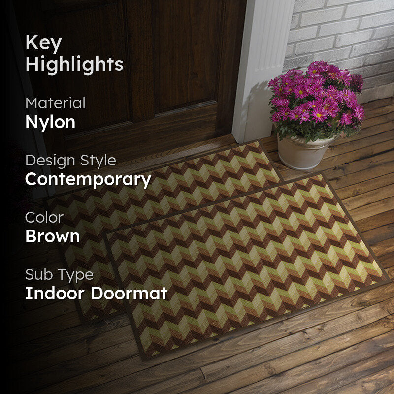 Tailles Nylon Door Mats - Set Of Two media 2