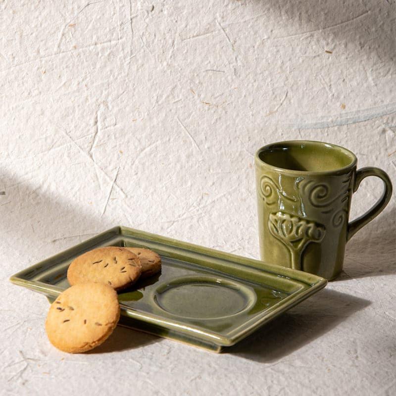 Arora Serveware Combo (Olive) - Four Piece Set media 5