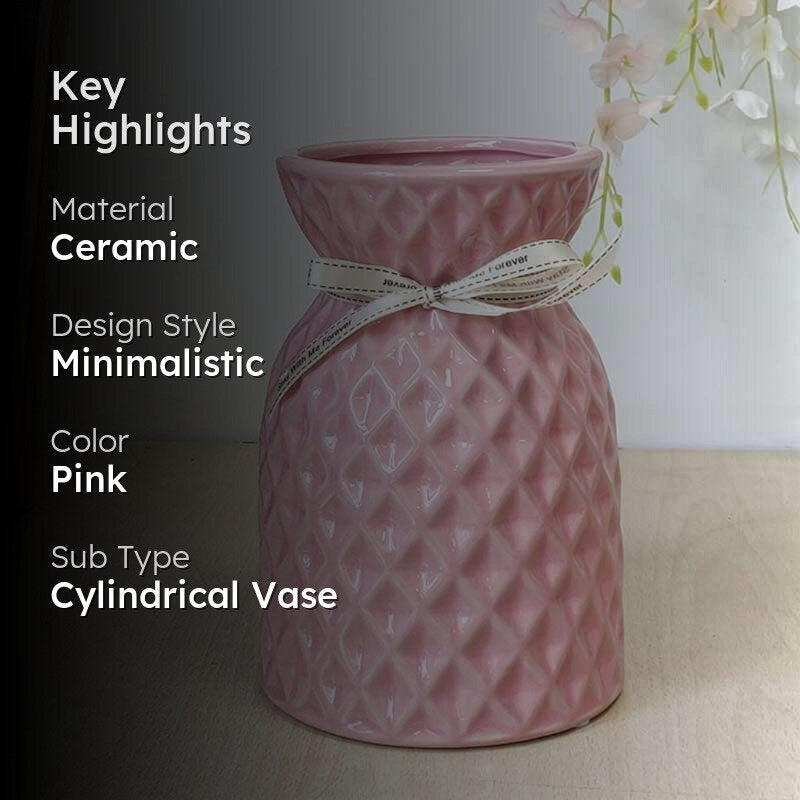 Funky Flair Vase - Pink media 2