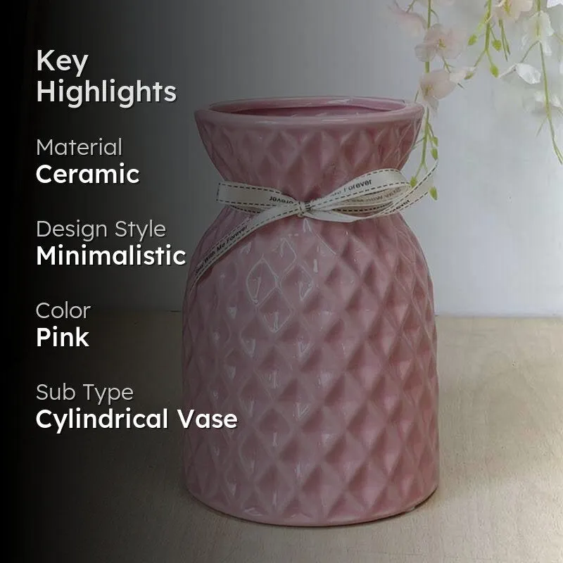 Funky Flair Vase - Pink media 2