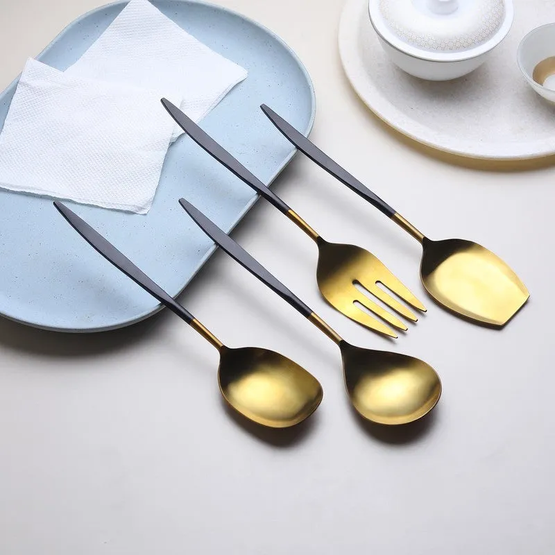 Elegant Stainless Steel Cutlery - Set Of Four media 3