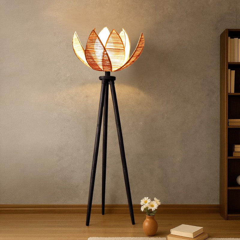 PetalRadiance Luxe Floor Lamp
