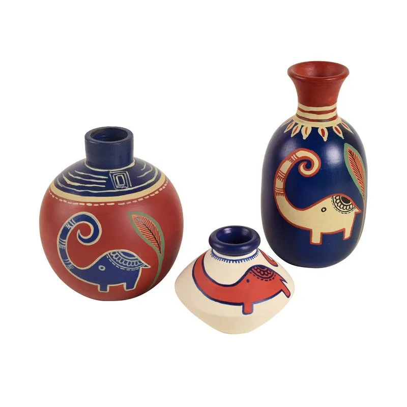 Rebo Elephant Vase - Set Of Three media 3
