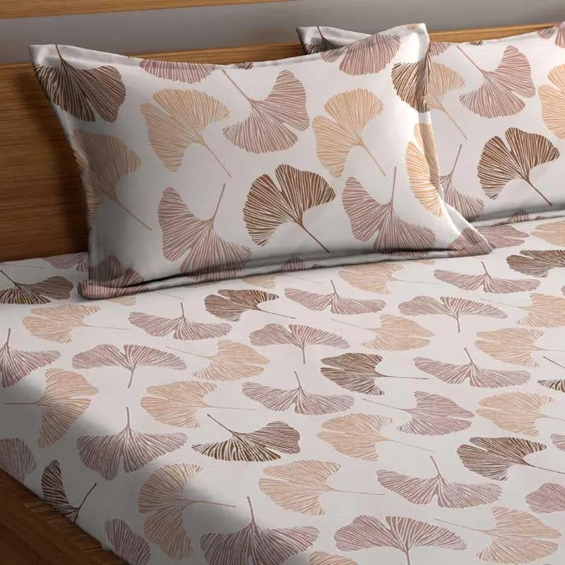 Merriamme Printed Microfiber Bedsheet - 130 GSM media 4