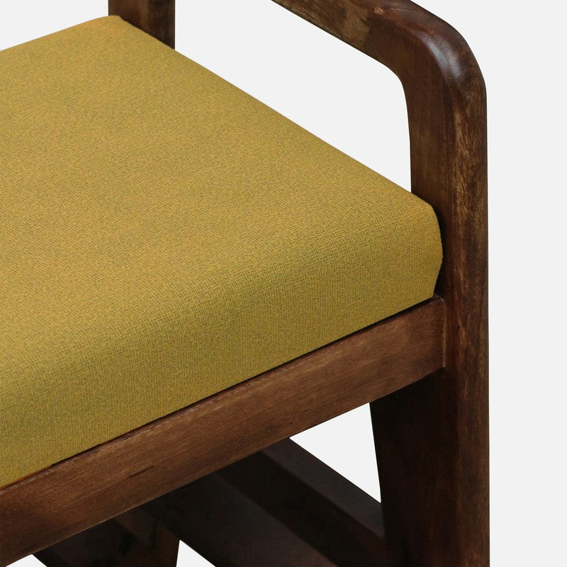 Sole Nest Mango Wood Shoe Rack - Yellow media 6